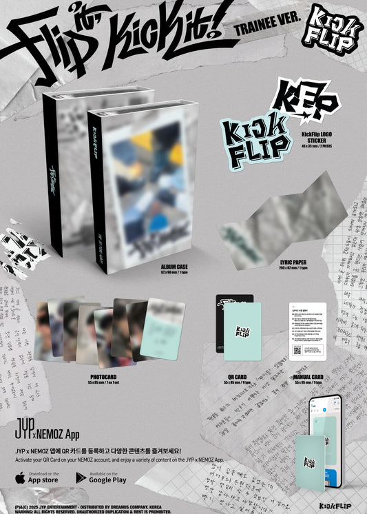 KickFlip - 1st Mini Album Flip it, Kick it! TRAINEE Version (Platform Nemo Version)