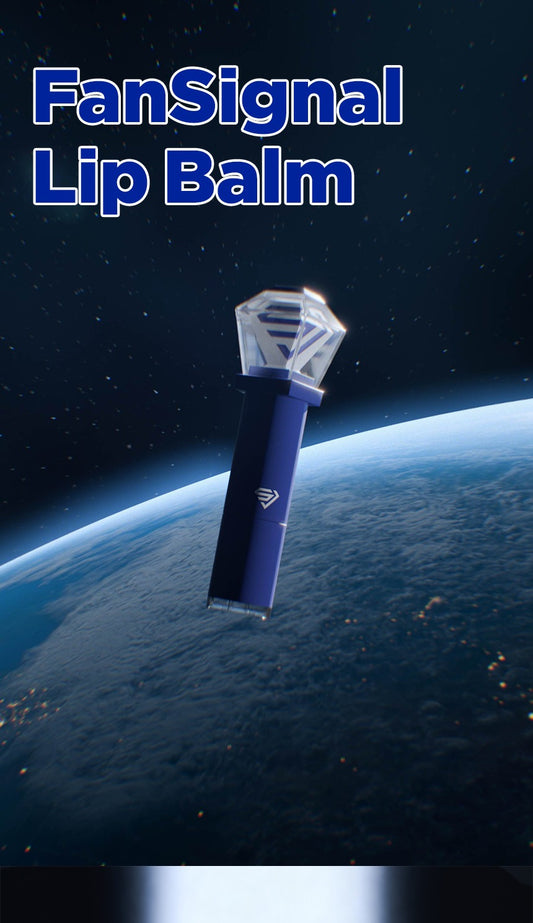 (PRE-ORDER 2026-01-10) SUPER JUNIOR - FanSignal Lip Balm (Light stick theme).