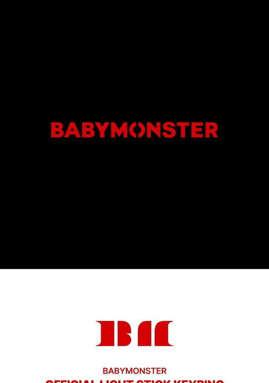 BABYMONSTER - OFFICIAL LIGHT STICK KEYRING.