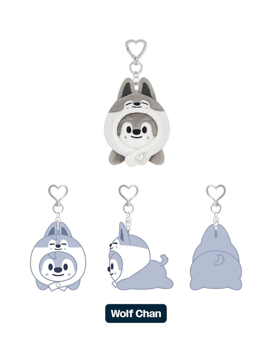 (PRE-ORDER 2026-02-06) Stray Kids <dominATE : celebrATE> MD Merch (SKZOO KEYRING LYING Version)(8 Versions)