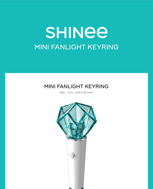 SHINee - MINI FANLIGHT KEYRING (NEW LIGHT)(Mini Light Stick Keyring).