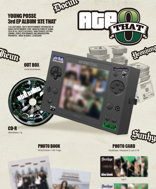 Young Posse - 3rd EP Album ATE That (8 THAT).