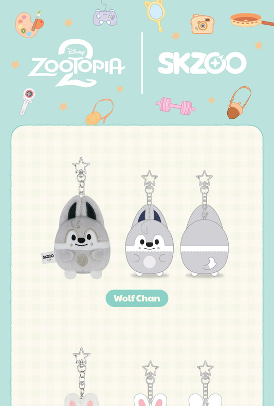 (PRE-ORDER 2025-12-25) Stray Kids - SKZOO X ZOOTOPIA2 POP-UP STORE OFFICIAL MERCH (UFUFY PLUSH)(16 Versions).