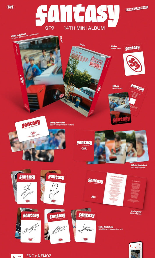 SF9 - 14th Mini Album Fantasy Nemo Album Version