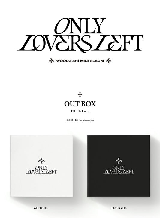 WOODZ - 3rd Mini Album ONLY LOVERS LEFT (2 Versions).