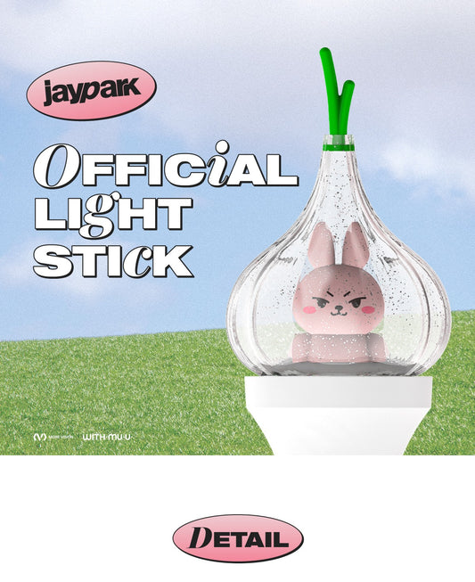 Jay Park - OFFICIAL LIGHT STICK (POB Photocard Included).