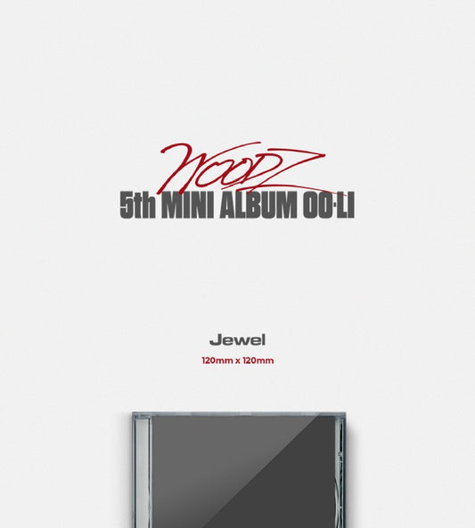 WOODZ - 5th Mini Album OO-LI Jewel Version.