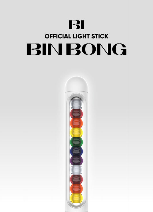 B.I - Official Light Stick BIN BONG (with K-Towns Light Stick Event)