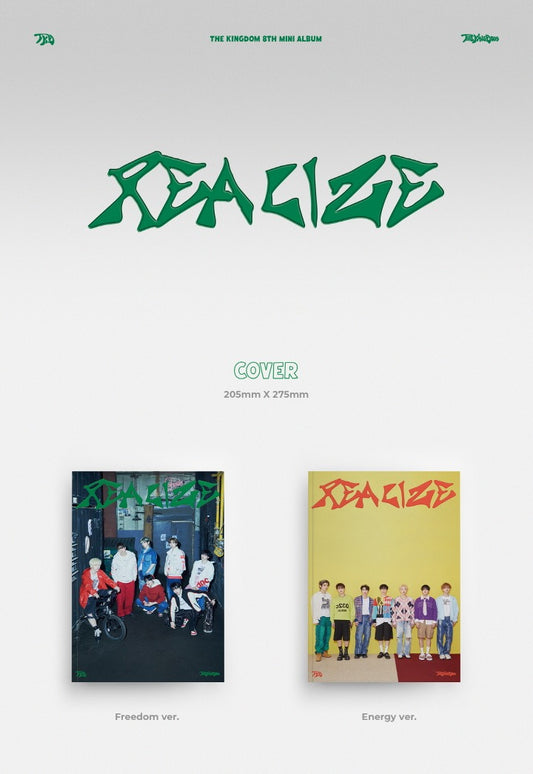 The Kingdom - 8th Mini Album Realize (2 Versions).