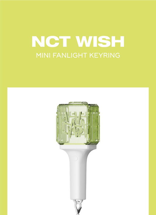 NCT WISH - MINI FANLIGHT KEYRING (NEW LIGHT)(Mini Light Stick Keyring).
