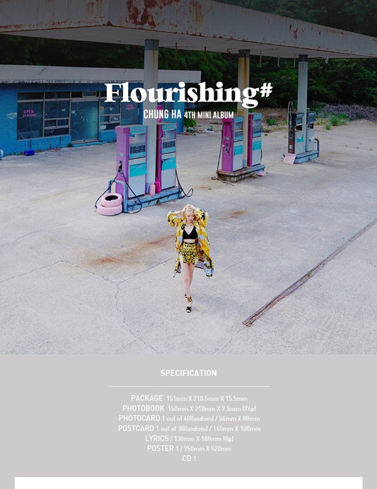 Chung Ha - 4th Mini Album Flourishing
