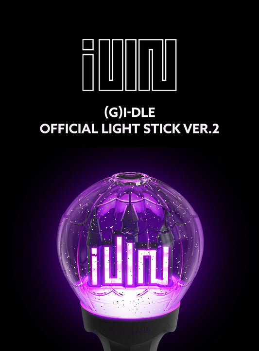 (G)-IDLE OFFICIAL LIGHT STICK Ver.2 (with K-Towns Light Stick Event)
