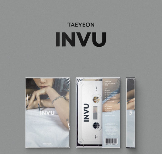 Taeyeon 3rd Album INVU Tape Version Limited Edition.