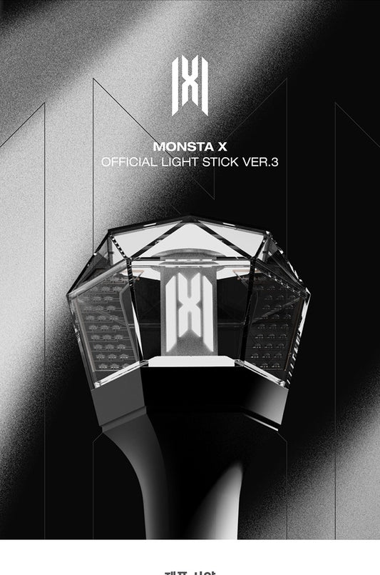 MONSTA X - OFFICIAL LIGHT STICK Ver.3 (with K-Towns Light Stick Event)_