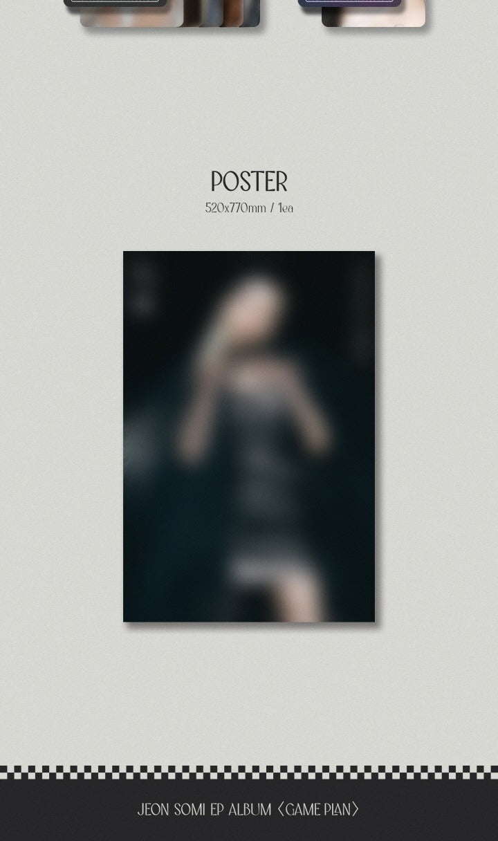 Jeon Somi - EP Album Game Plan Photobook Version (2 Versions).