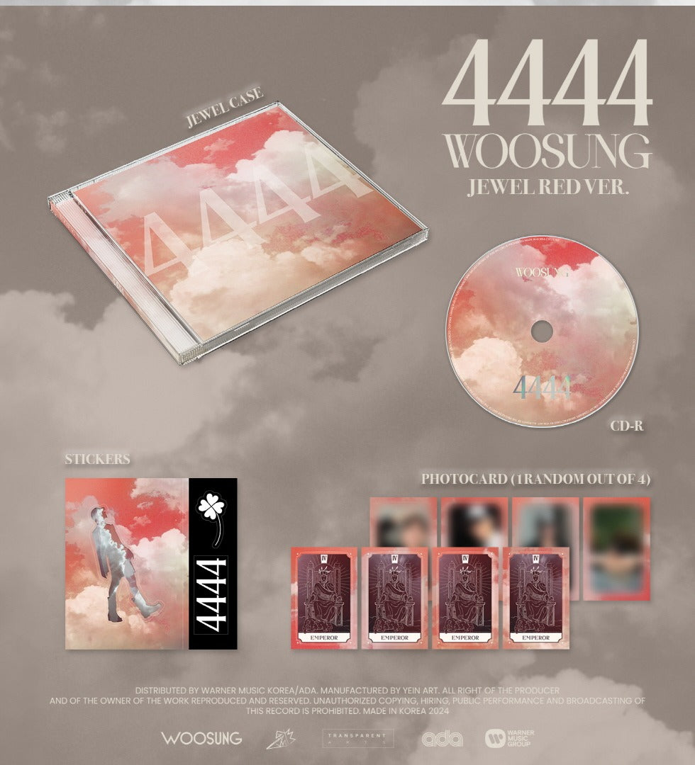 Woosung (The Rose) - 4444 Jewel Version (2 Versions).