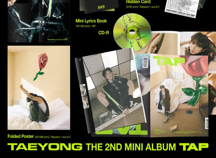 TAEYONG 2nd Mini Album Tap Flip Zine Version.