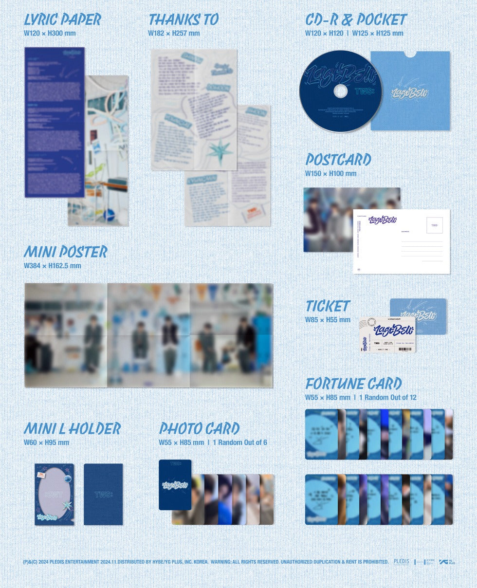 TWS - 1st Single Album Last Bell.