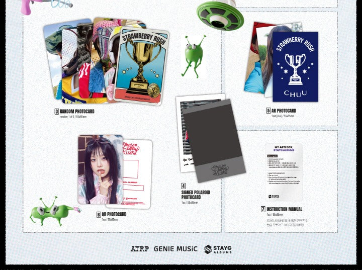 CHUU - 2nd Mini Album Strawberry Rush STAYG Album Version.