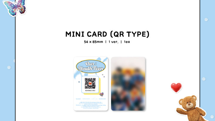 The Wind 2nd Mini Album Our : Youth Teen Platform Version.