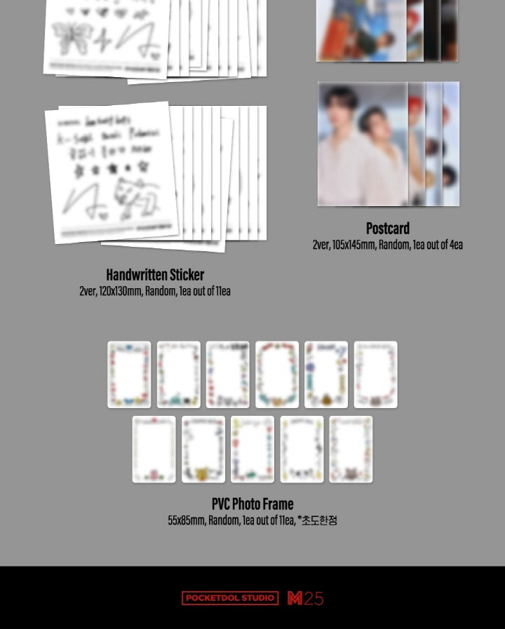 FANTASY BOYS 2nd Mini Album Potential (2 Versions).