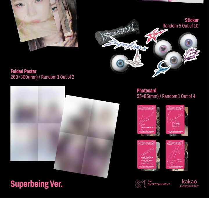 aespa - 1st Album Armageddon Superbeing Version (4 Versions).