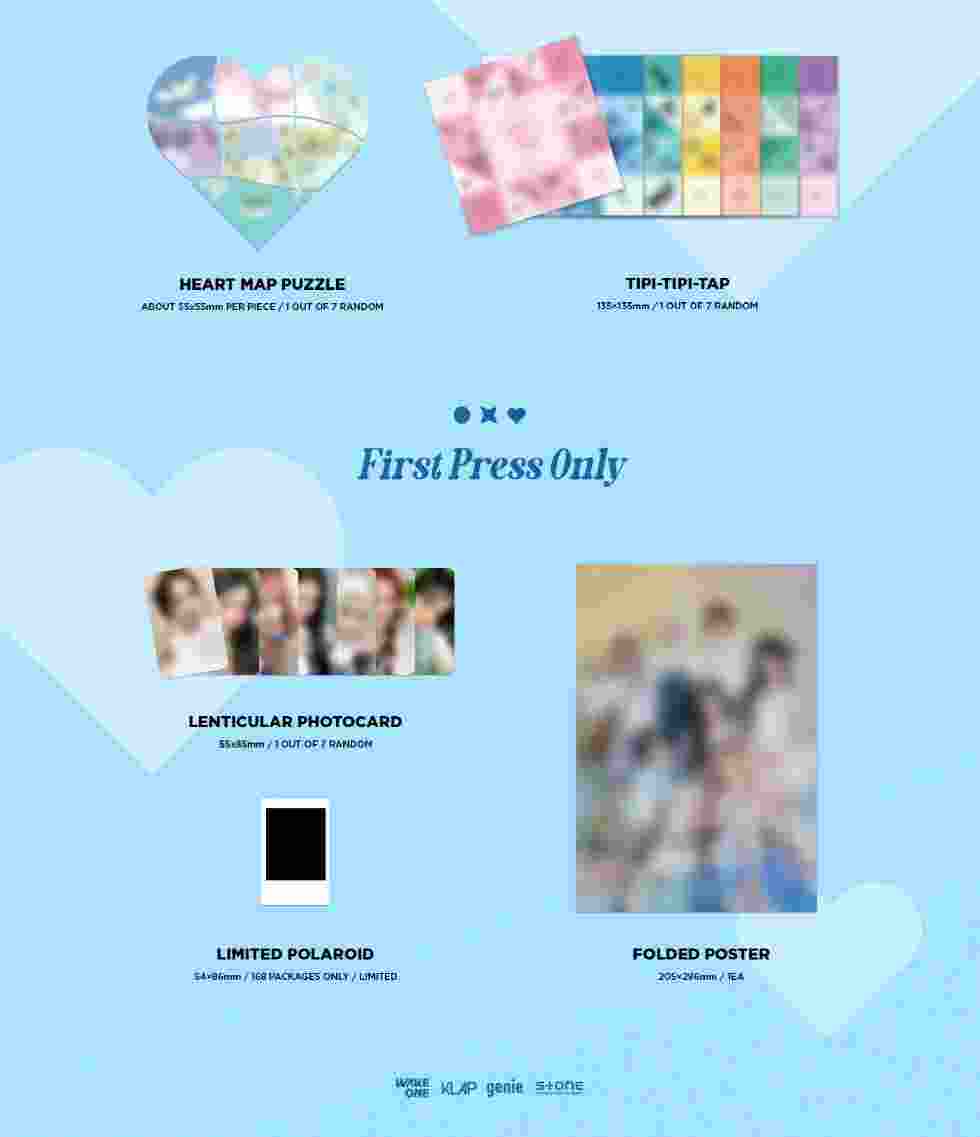 KEP1ER - 6th Mini Album TiPi-Tap (3 Versions).