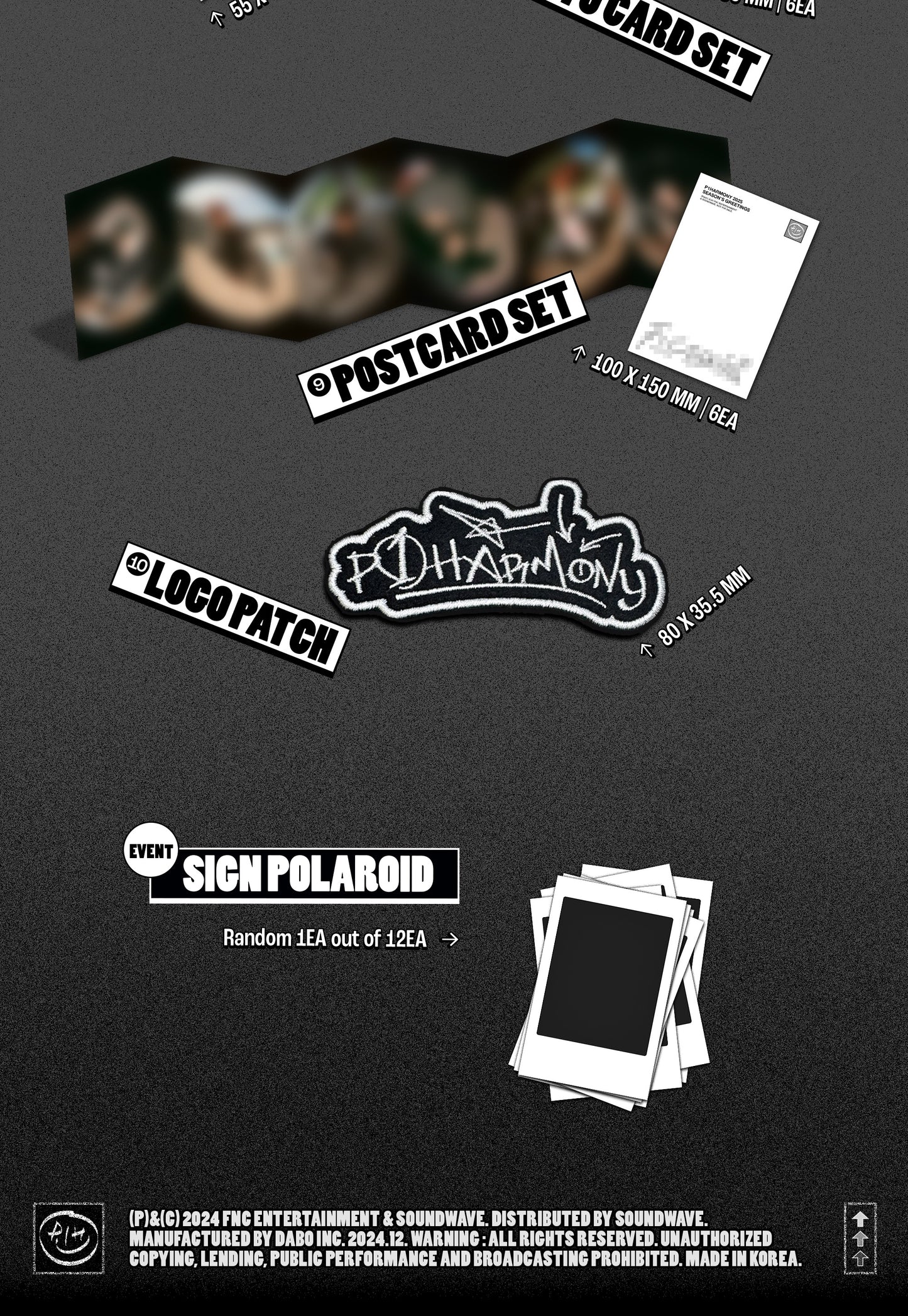 P1Harmony - 2025 Season's Greetings.