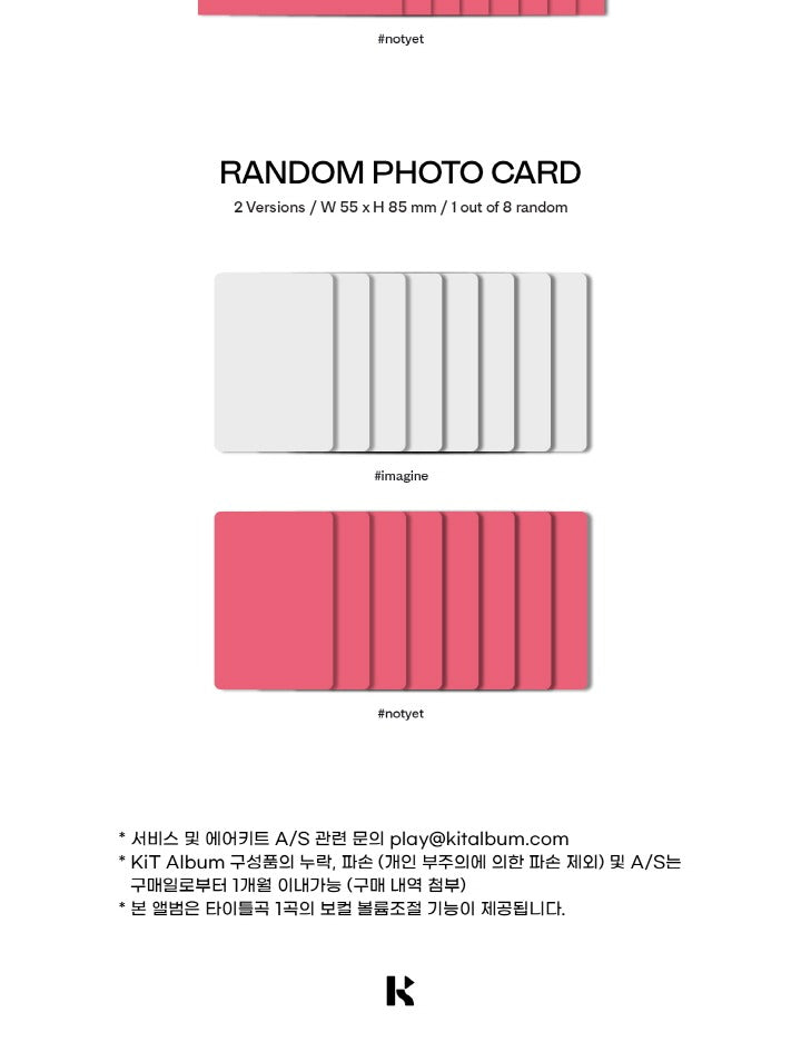 Fromis_9 (F9) - 1st Album Unlock My World KiT Version (2 Versions).