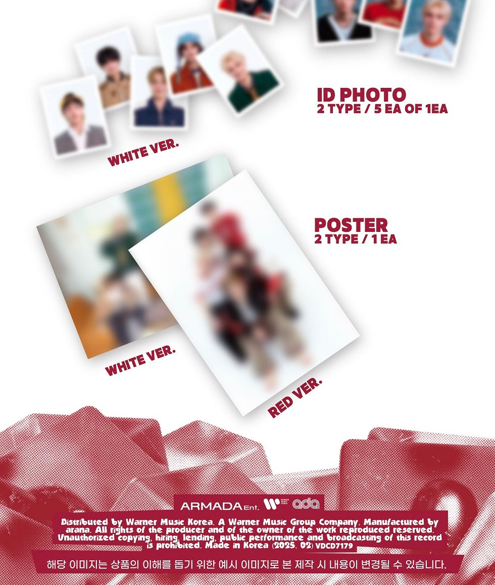 ONE PACT - 3rd Mini Album Pink Crush (2 Versions)