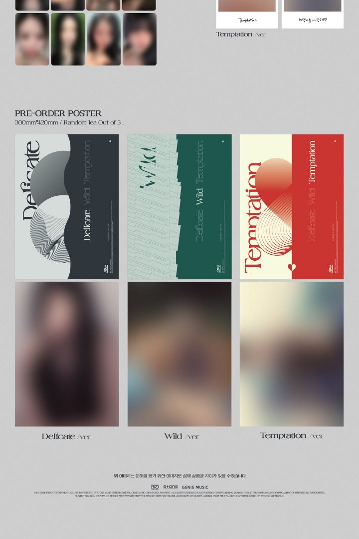 SOOJIN - 2nd EP Album RIZZ (3 Version)