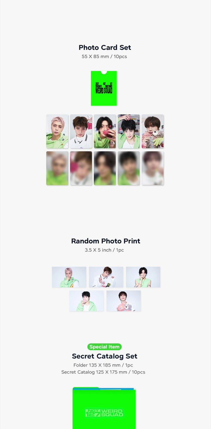(PRE-ORDER 2027-01-07) NCT 127 - 2027 Season's Greetings (πPOB Included - Pre-order only)