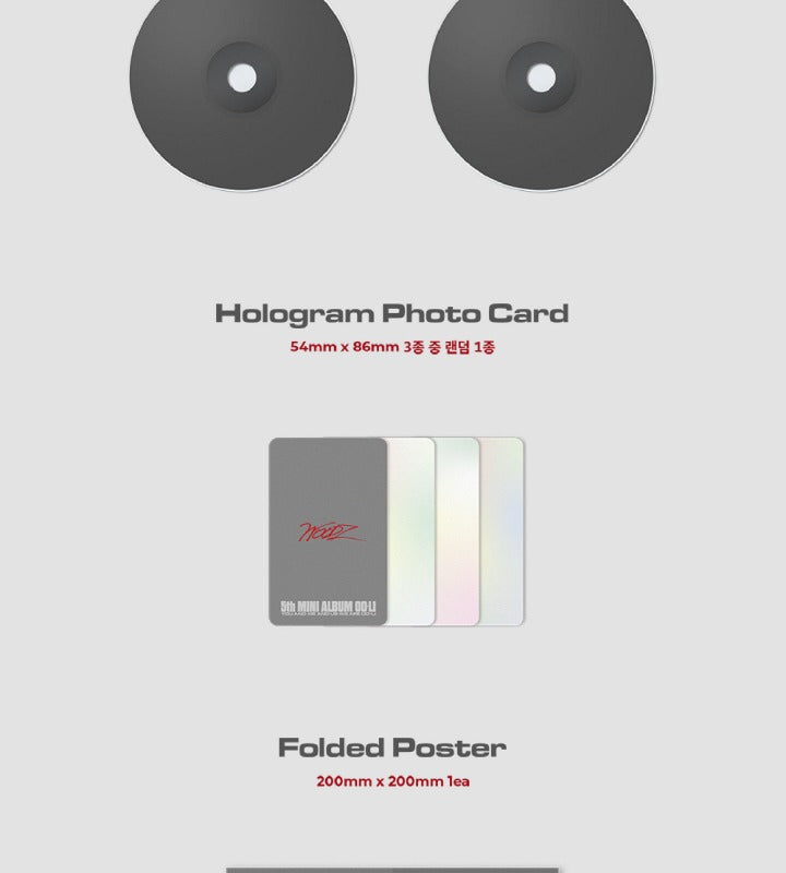 WOODZ - 5th Mini Album OO-LI Jewel Version.