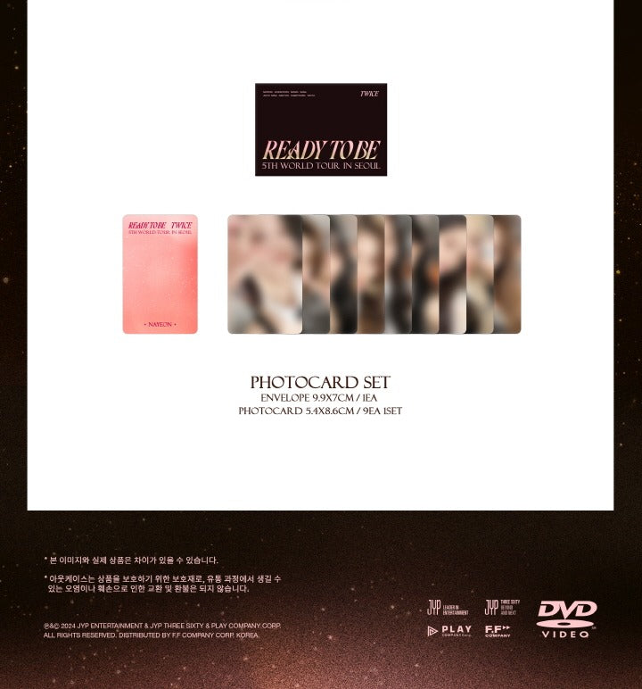 TWICE 5th World Tour in Seoul Ready To Be DVD Version