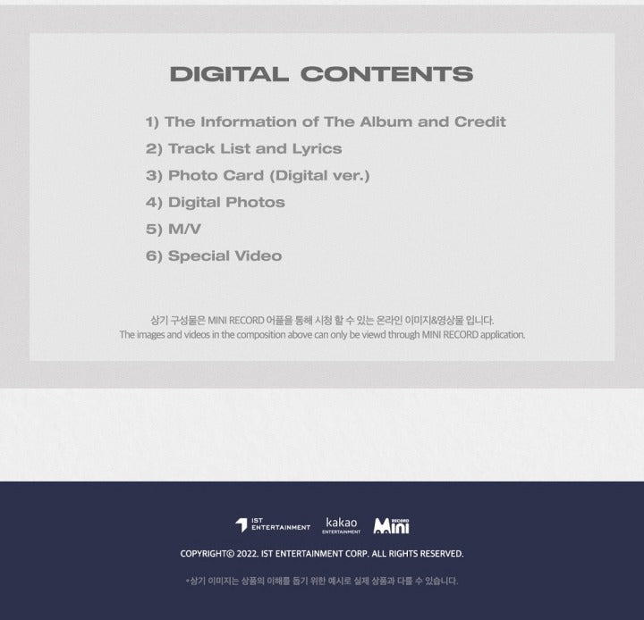 ATBO 2nd Mini Album The Beginning 始作 Mind Version (Platform Album).