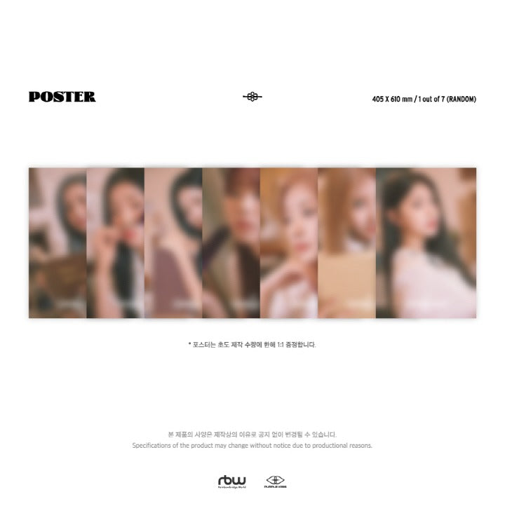 Purple Kiss - 4th Mini Album Geekyland Digipack Version (7 Versions).