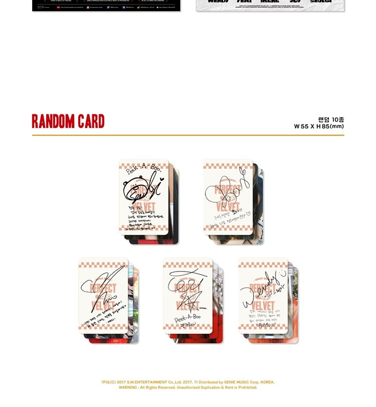 Red Velvet 2nd Album Perfect Velvet