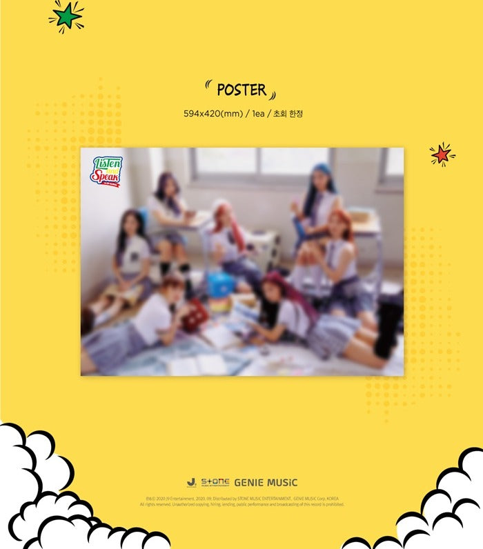 cignature 1st EP Album Listen and Speak.