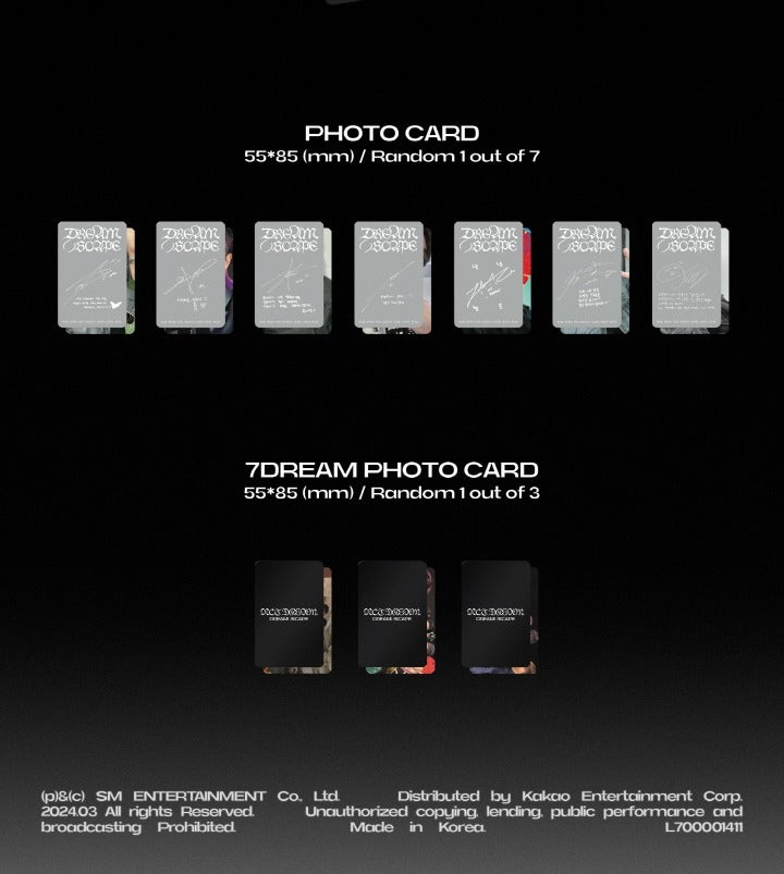 NCT Dream - Dream()SCAPE DREAMini Version (CASE Ver).