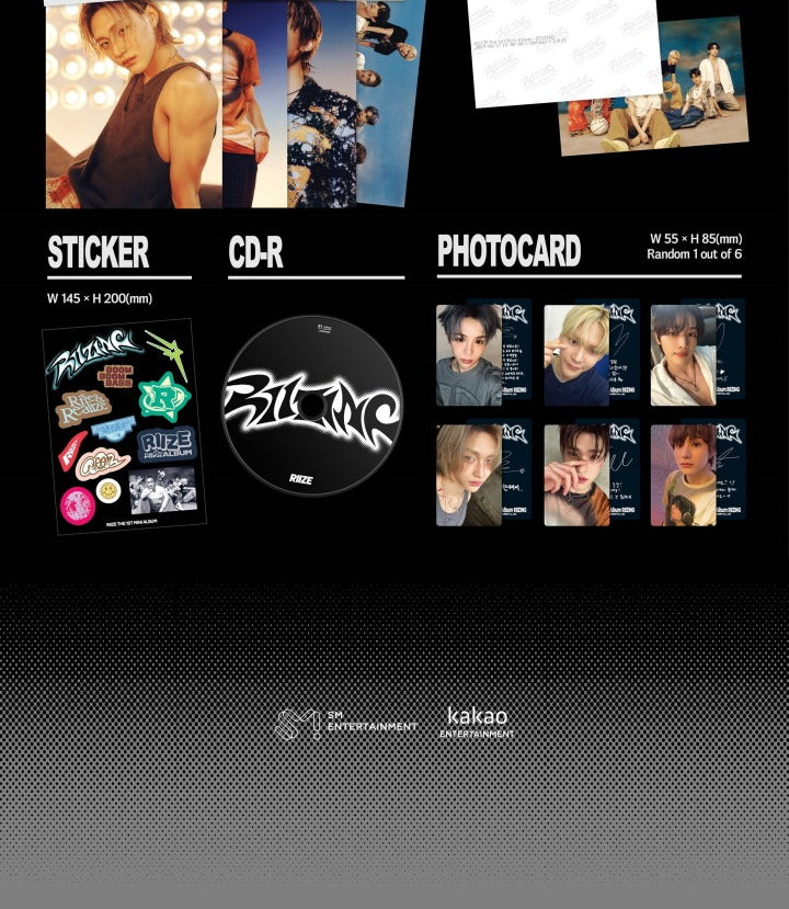 RIIZE 1st Mini Album RIIZING Photo Book Version (3 Versions).