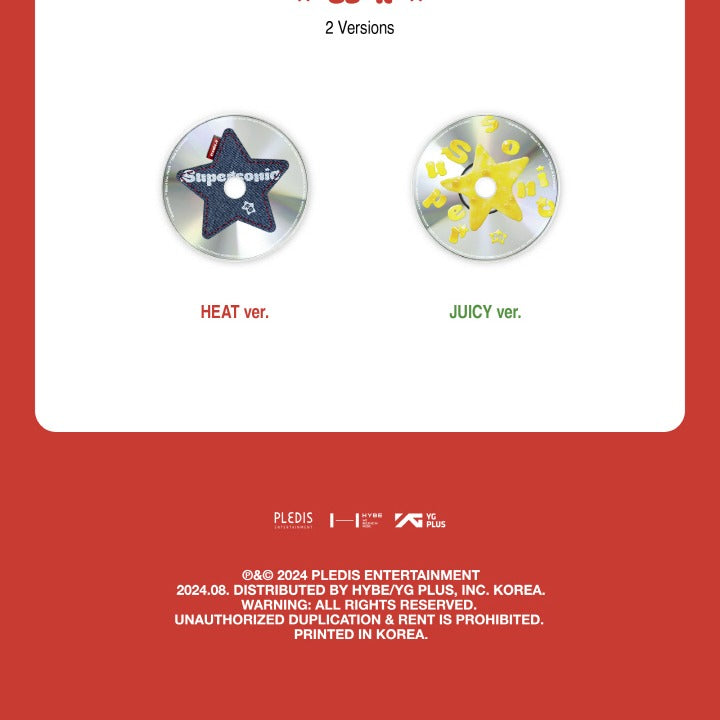 Fromis_9 (F9) - 3rd Single Album Supersonic (2 Versions).