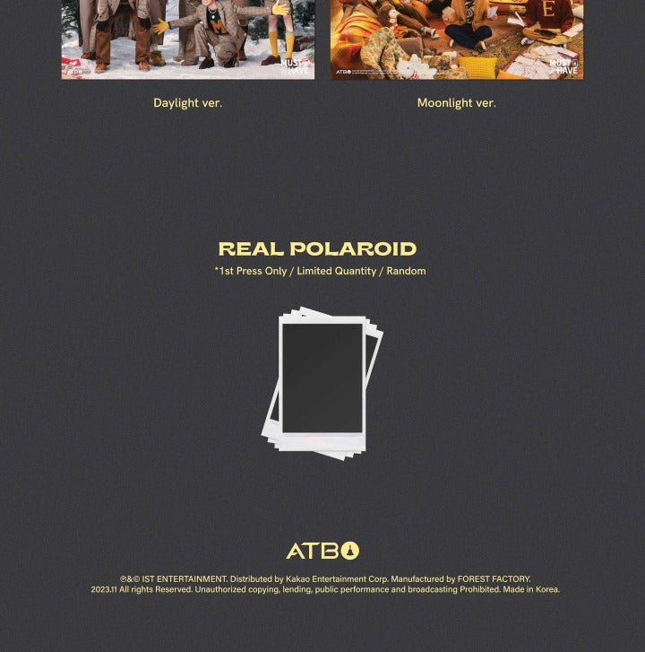 ATBO 1st Single Album MUST HAVE (2 VERSIONS).