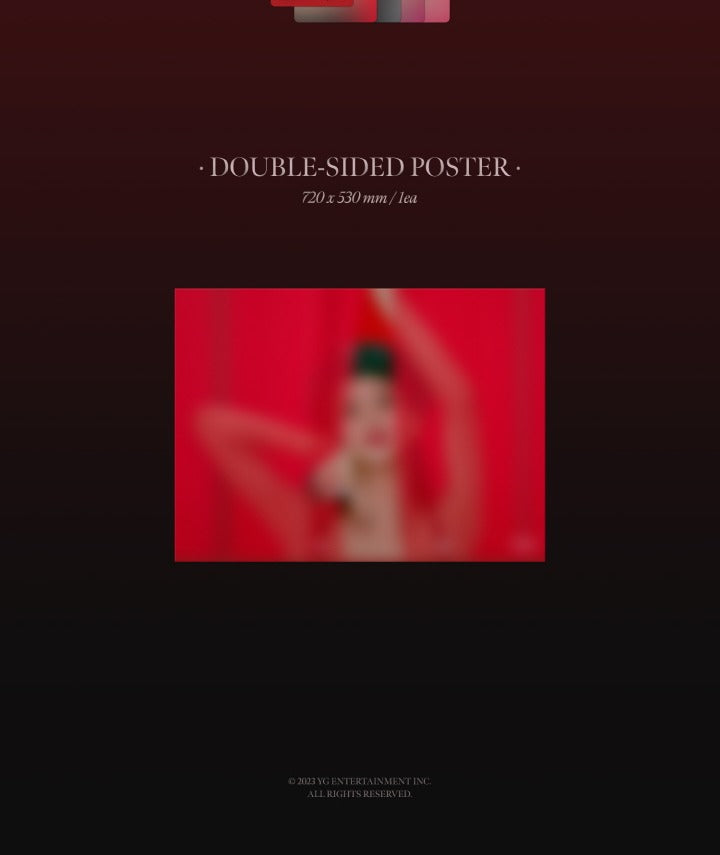 JISOO (Blackpink) - 1st Single Album ME (2 Versions).