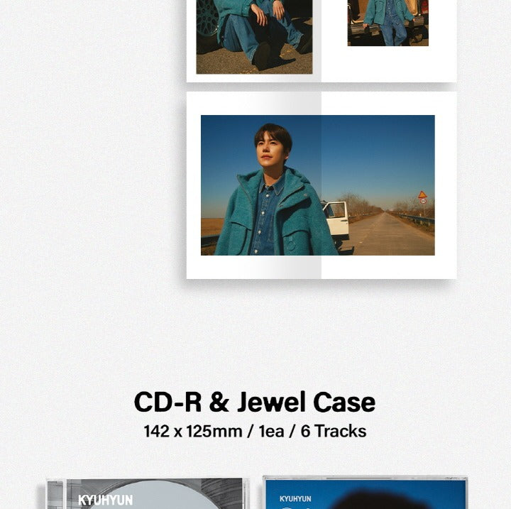 Kyuhyun (Super Junior) EP Album Restart (2 Versions).