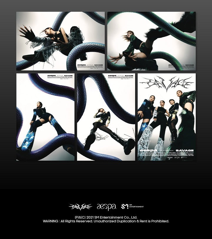 aespa - 1st Mini Album Savage, Hallucination Quest Version.