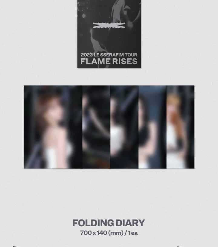 LE SSERAFIM - 2023 LE SSERAFIM Tour Frames Rises in Seoul.