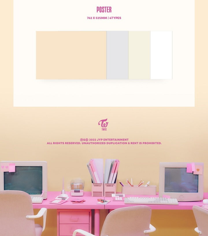 TWICE 11th Mini Album BETWEEN 1&2, 4 VERSIONS