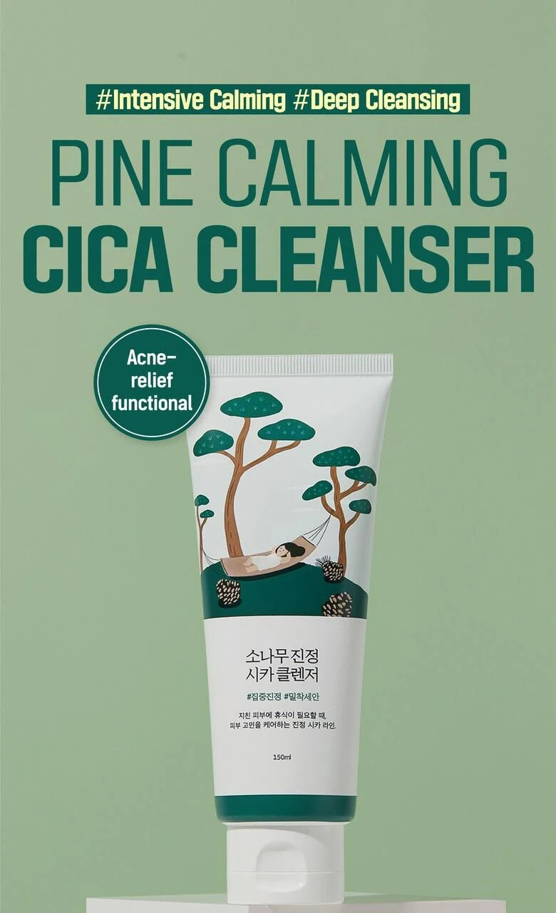 Round Lab - Pine Calming Cica Cleanser (150 mL).