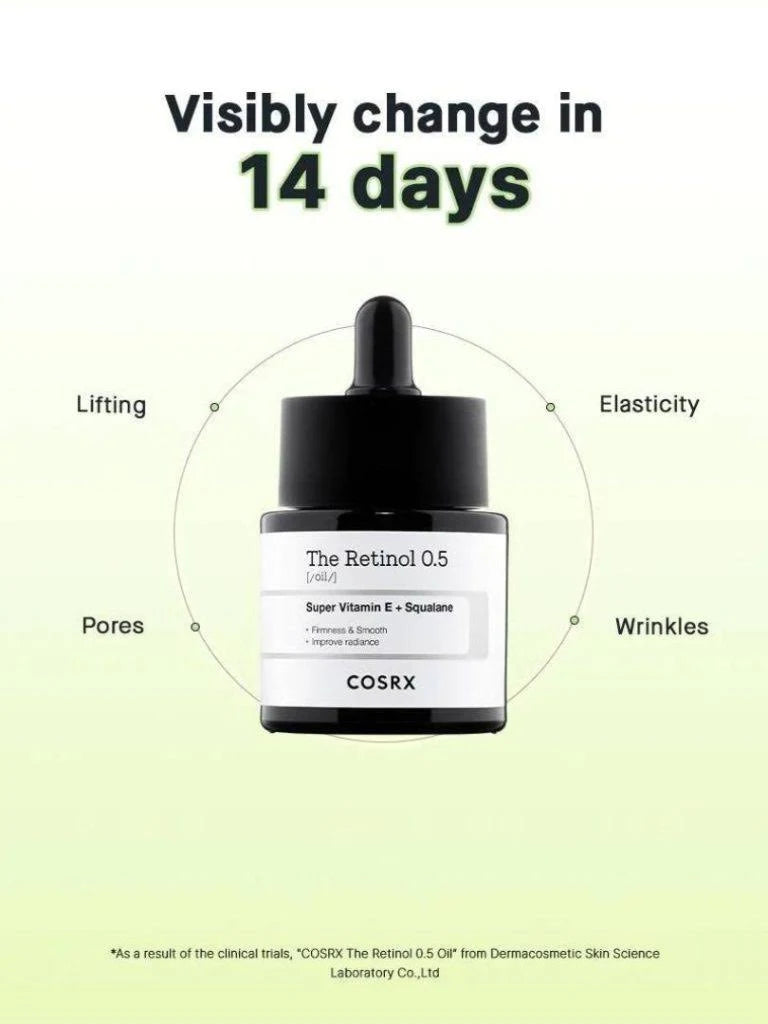 COSRX - The Retinol 0.5 Oil (20 mL)
