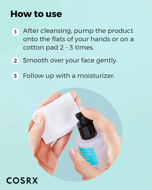 COSRX - Two in One Poreless Power Liquid (100 mL).